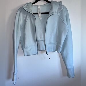 Lululemon Scuba Full-Zip Cropped Hoodie